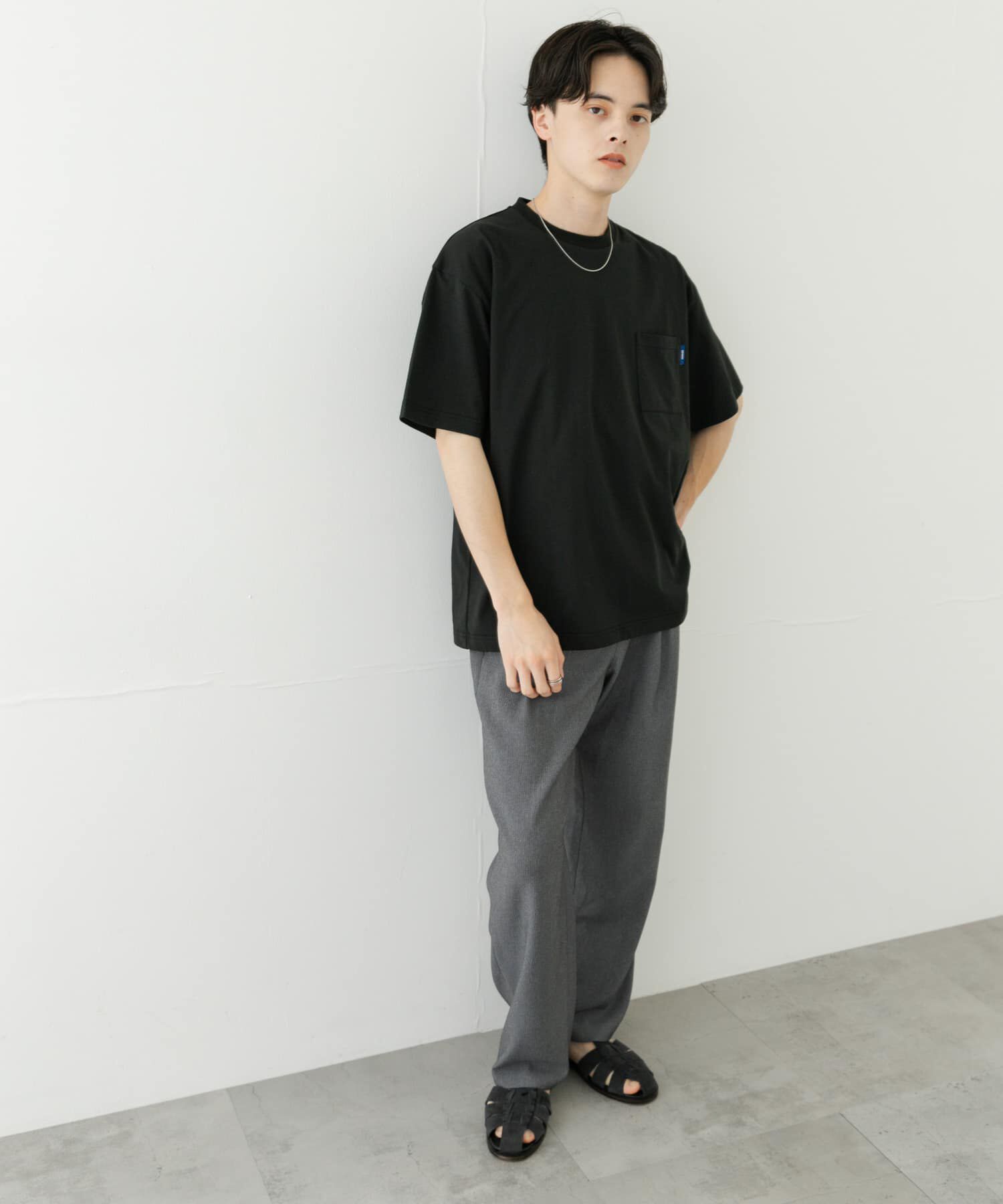 SENSE OF PLACE by URBAN RESEARCH「『UR TECH ひやサラクール』リラックスポケTシャツ」|Tシャツ・カットソー|