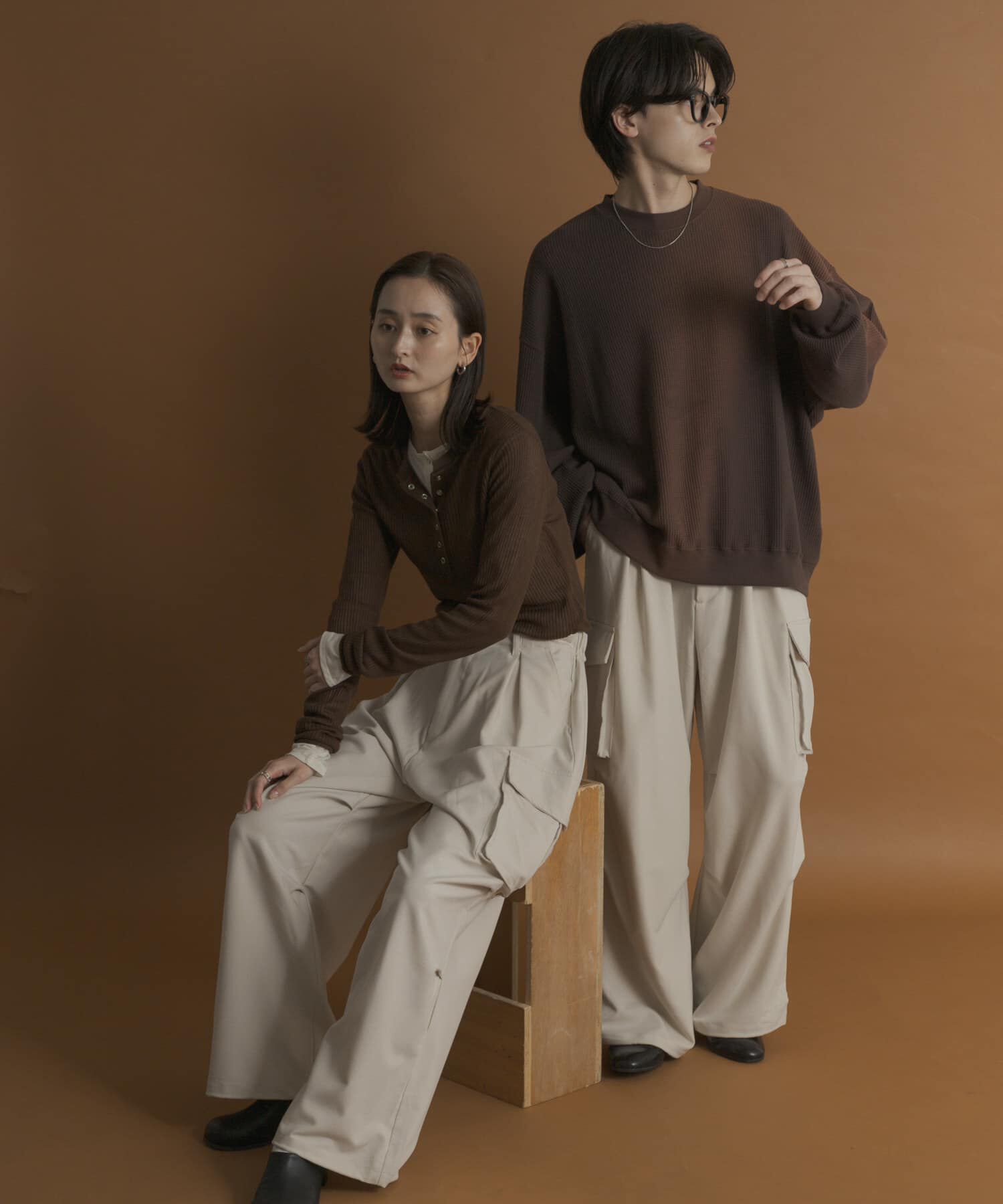 SENSE OF PLACE by URBAN RESEARCH「『ユニセックス』ワイドカーゴパンツ」|その他|