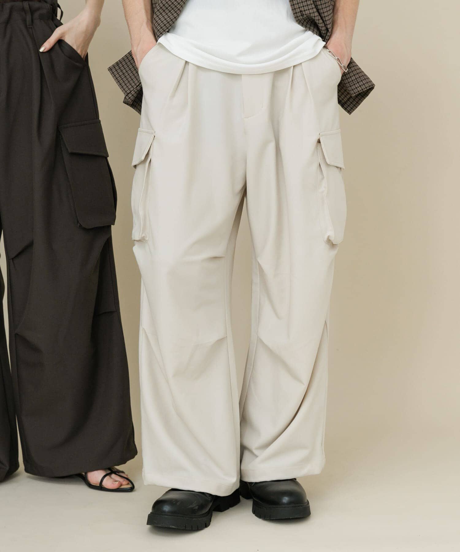SENSE OF PLACE by URBAN RESEARCH「『ユニセックス』ワイドカーゴパンツ」|その他|