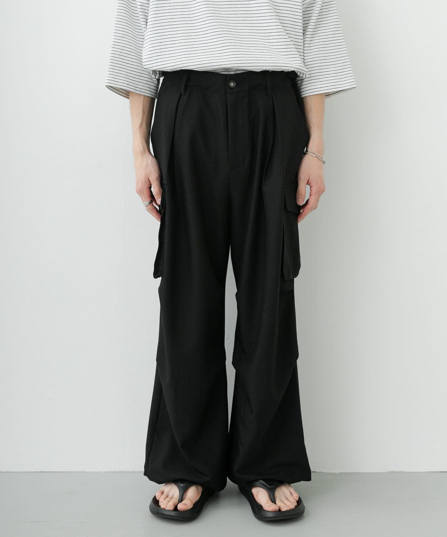 SENSE OF PLACE by URBAN RESEARCH「『ユニセックス』ワイドカーゴパンツ」|その他|