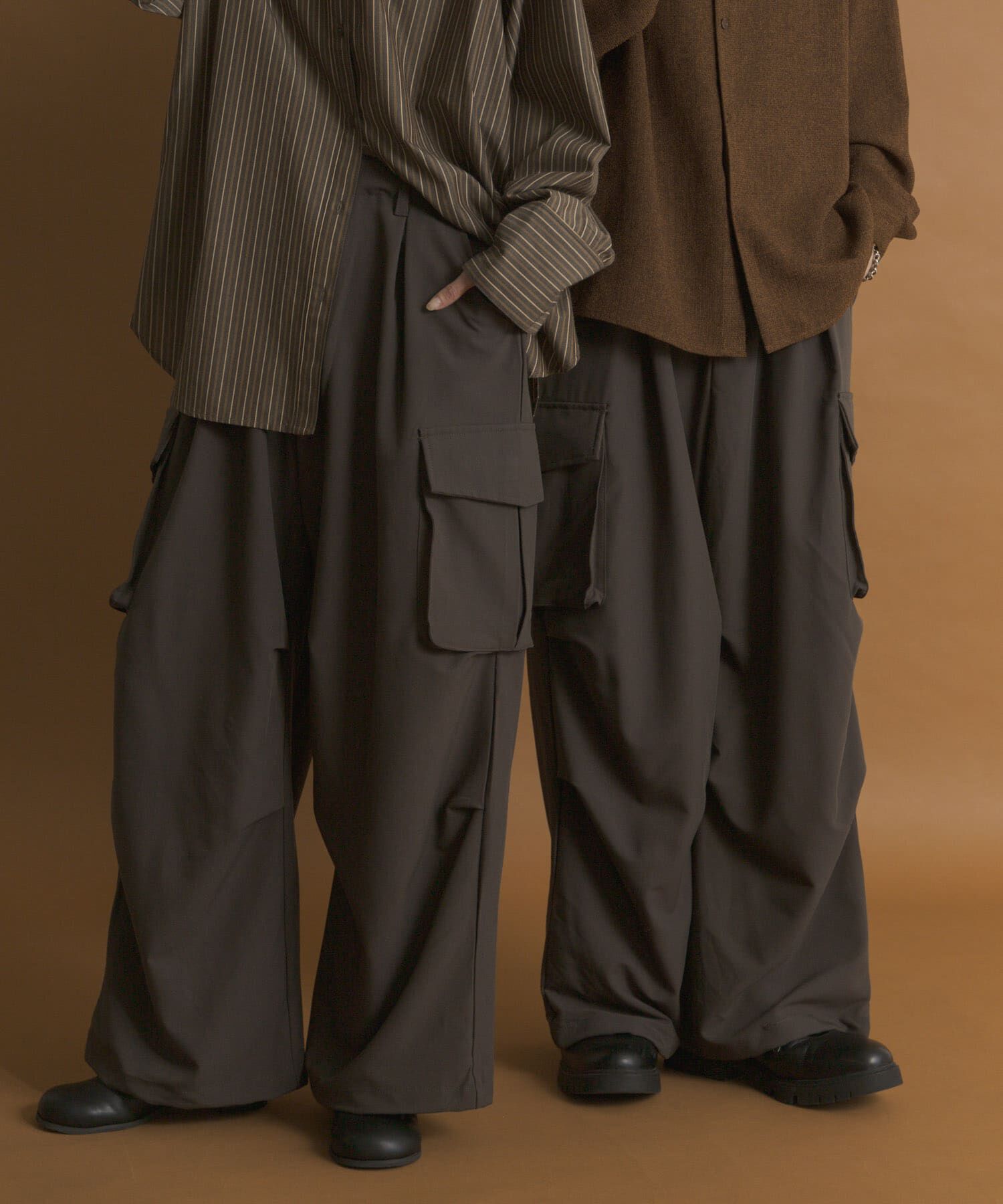 SENSE OF PLACE by URBAN RESEARCH「『ユニセックス』ワイドカーゴパンツ」|その他|