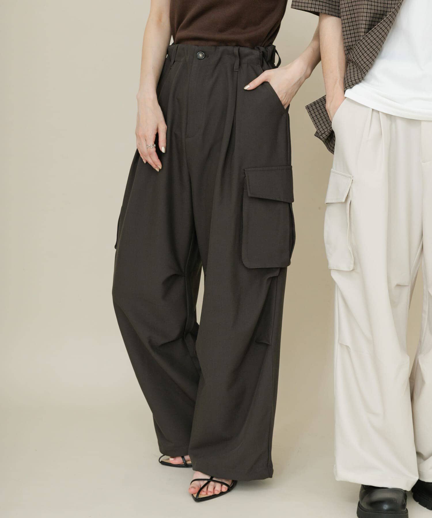 SENSE OF PLACE by URBAN RESEARCH「『ユニセックス』ワイドカーゴパンツ」|その他|