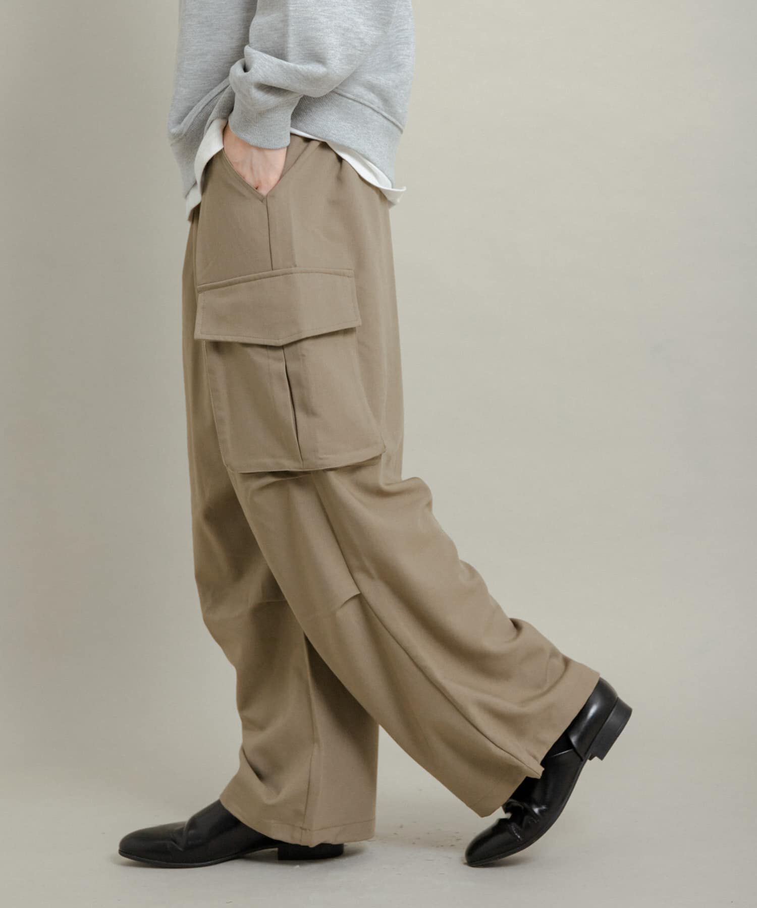 SENSE OF PLACE by URBAN RESEARCH「『ユニセックス』ワイドカーゴパンツ」|その他|