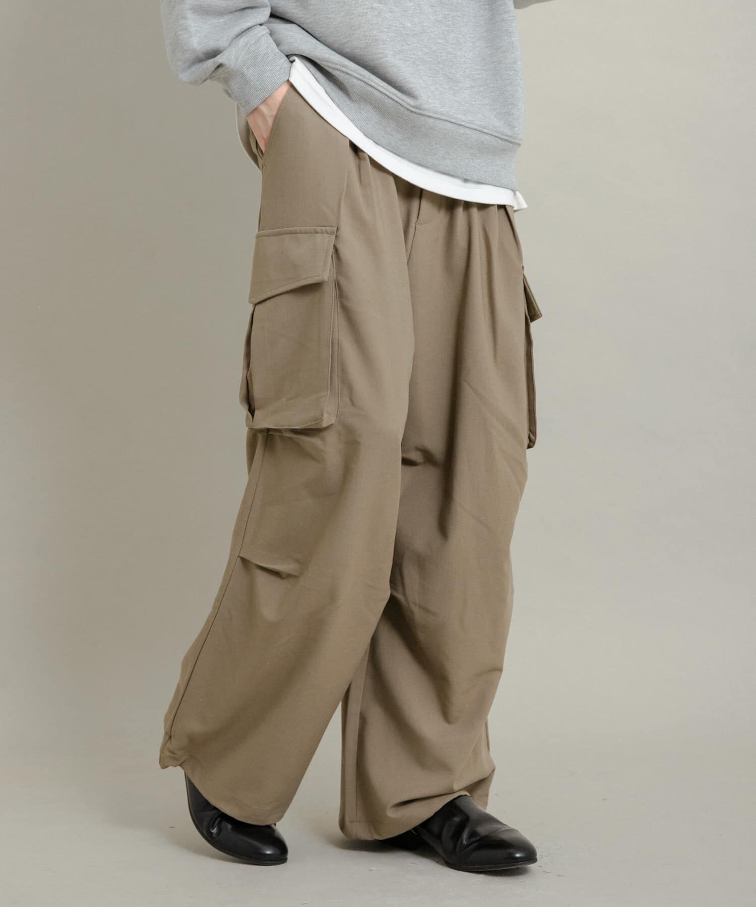 SENSE OF PLACE by URBAN RESEARCH「『ユニセックス』ワイドカーゴパンツ」|その他|
