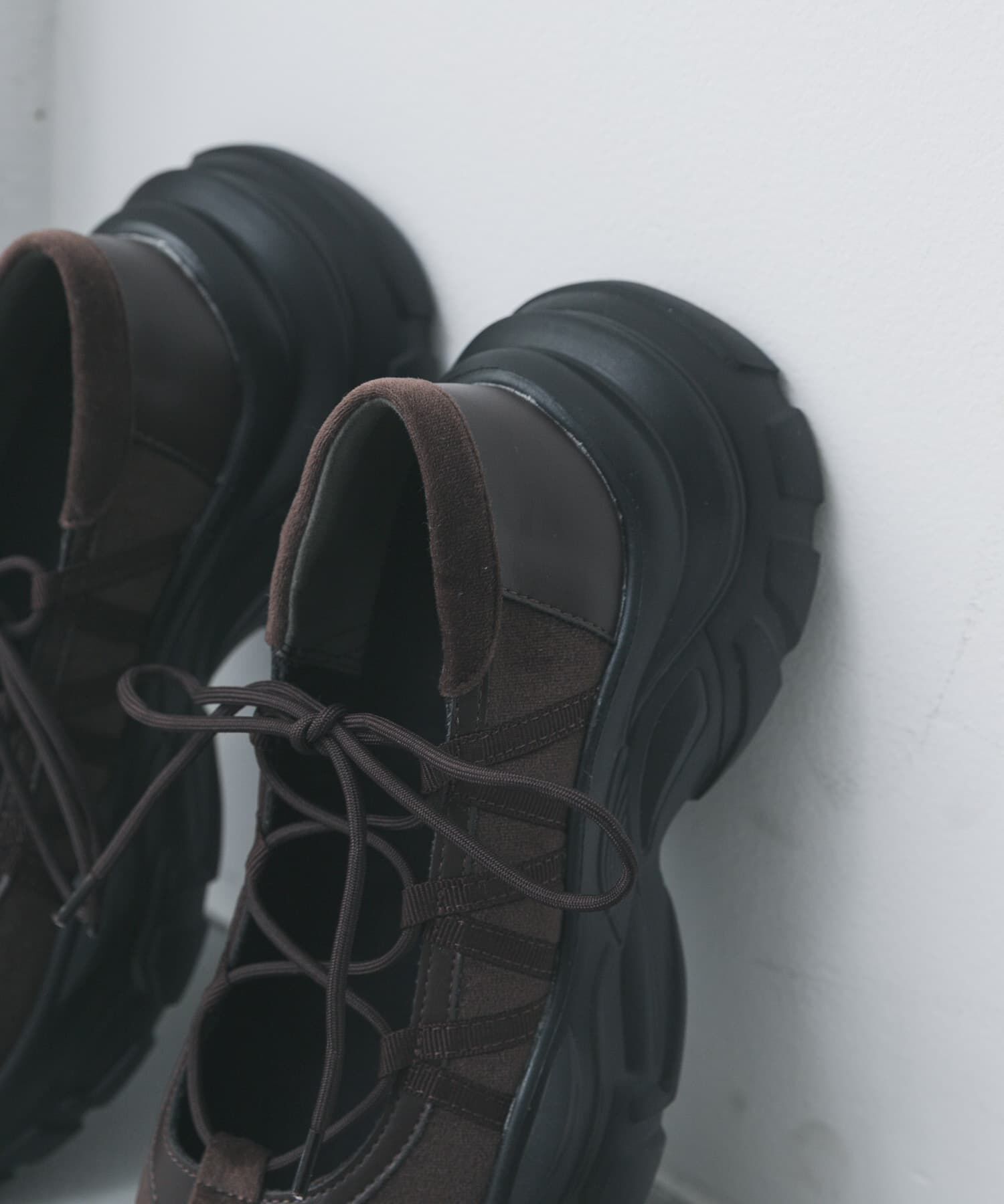 SENSE OF PLACE by URBAN RESEARCH「レースアップバレエスニーカー」|スニーカー|