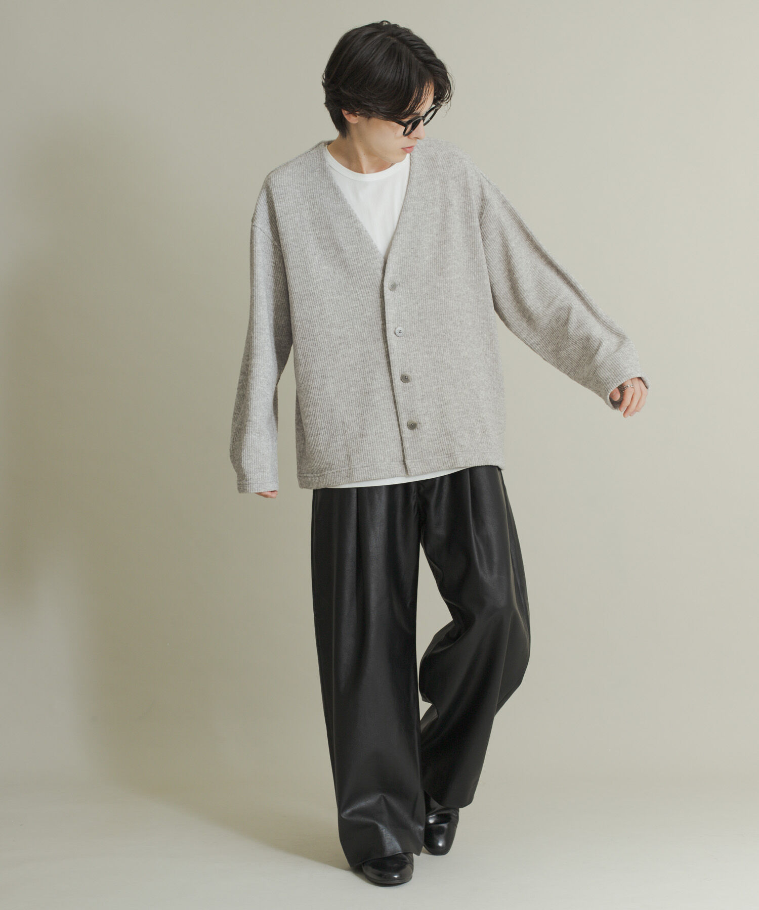 SENSE OF PLACE by URBAN RESEARCH「ウールタッチジャージカーディガン」|カーディガン|