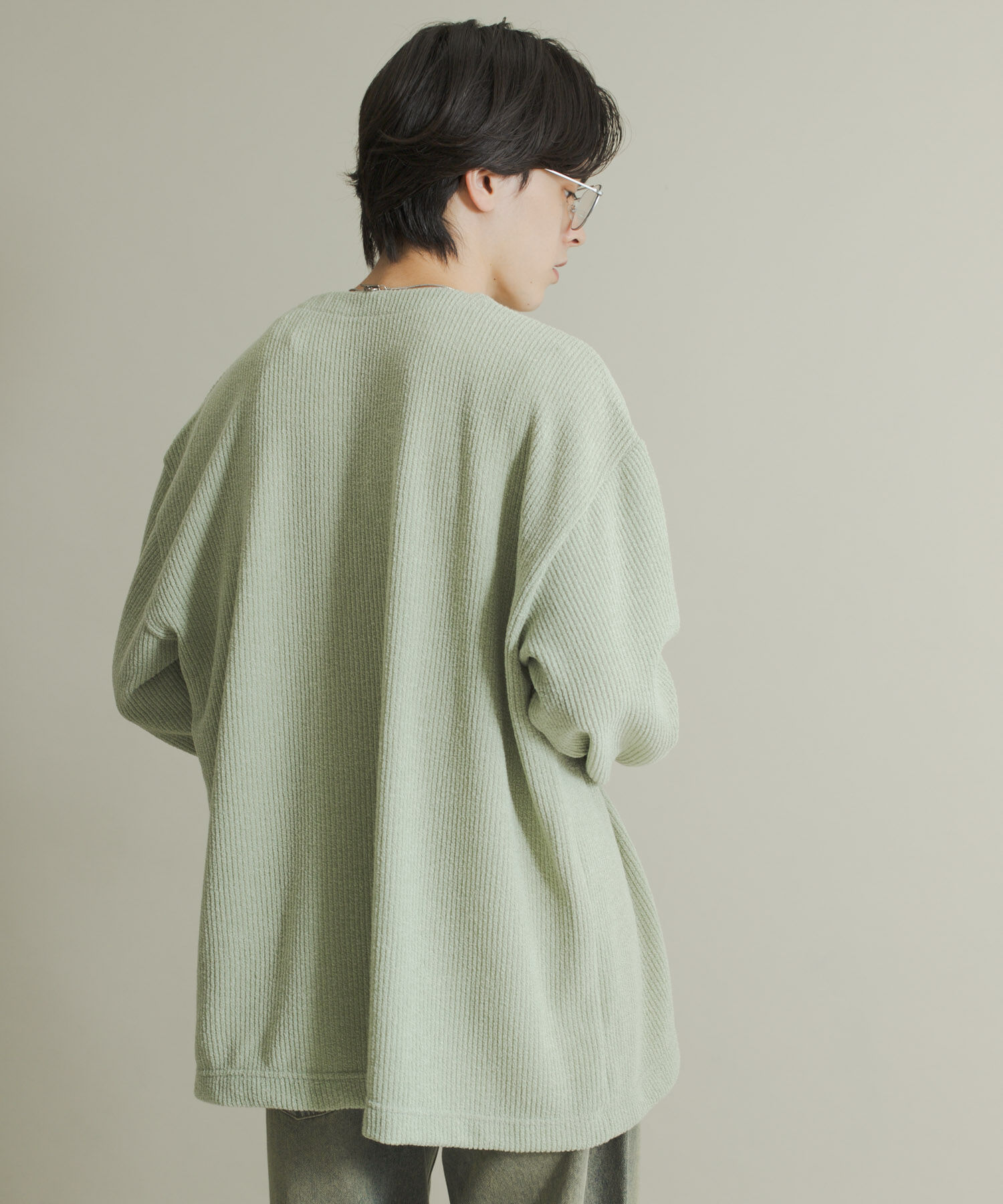 SENSE OF PLACE by URBAN RESEARCH「ウールタッチジャージカーディガン」|カーディガン|