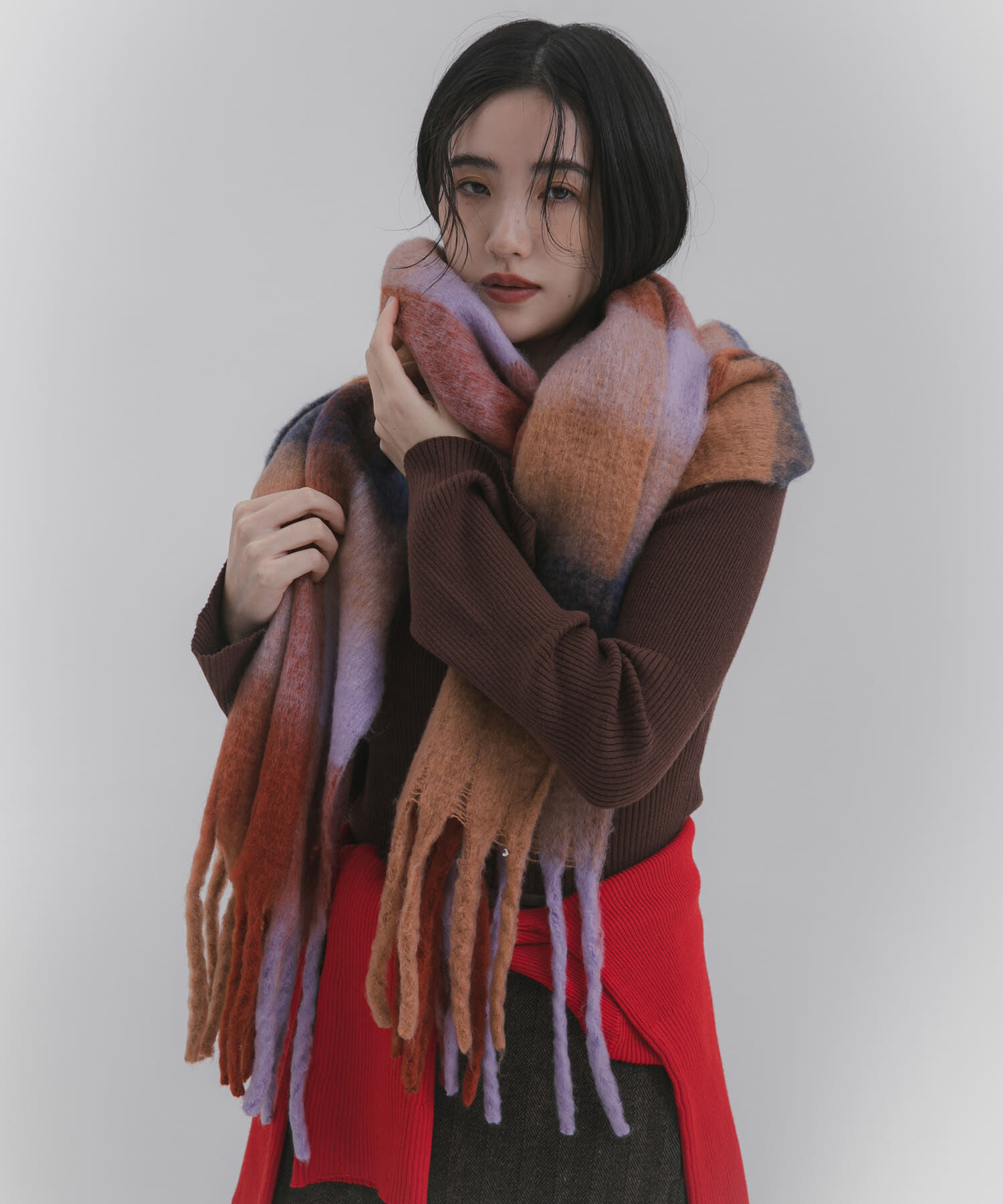 SENSE OF PLACE by URBAN RESEARCH「『WEB限定』2WAYストレッチラウンドネックセーター」|ニット・セーター|