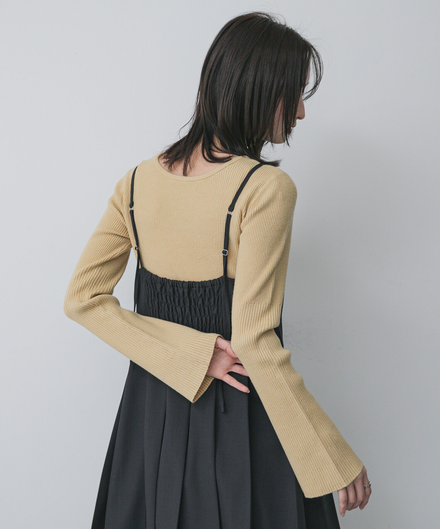 SENSE OF PLACE by URBAN RESEARCH「『WEB限定』2WAYストレッチラウンドネックセーター」|ニット・セーター|