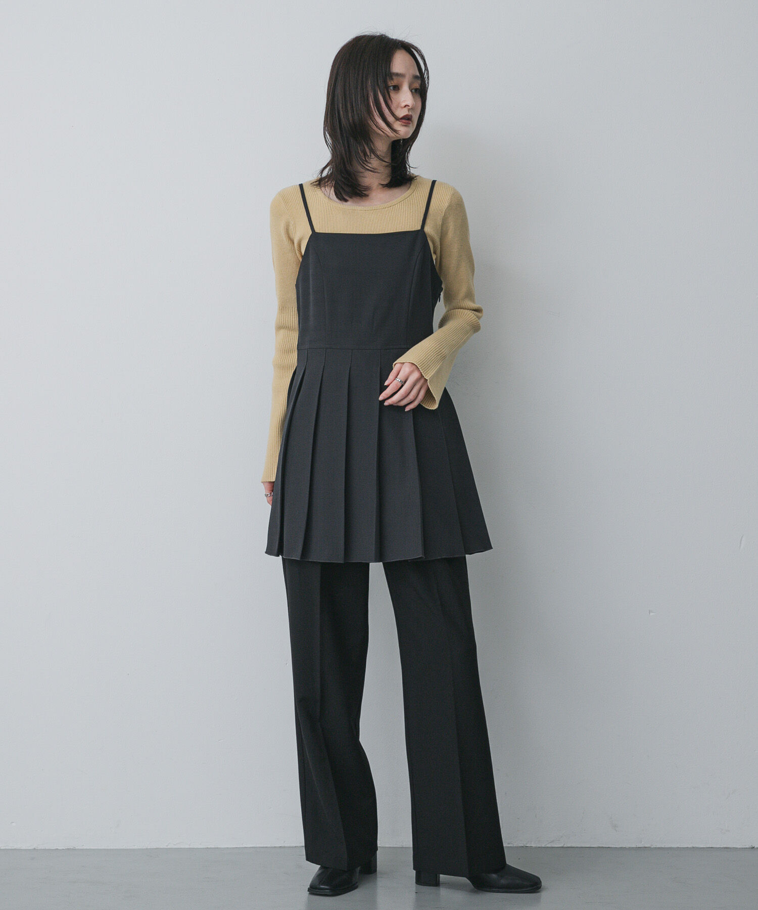 SENSE OF PLACE by URBAN RESEARCH「『WEB限定』2WAYストレッチラウンドネックセーター」|ニット・セーター|