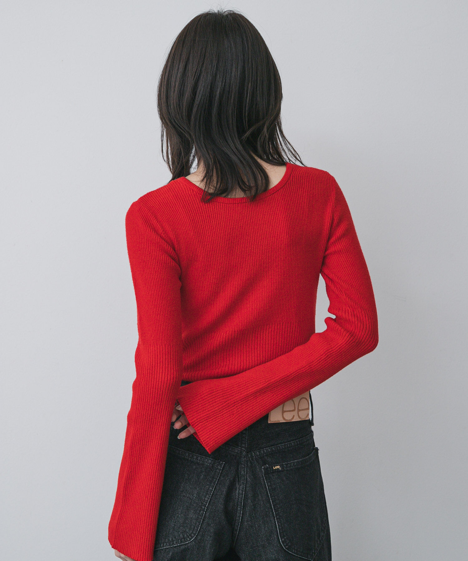 SENSE OF PLACE by URBAN RESEARCH「『WEB限定』2WAYストレッチラウンドネックセーター」|ニット・セーター|