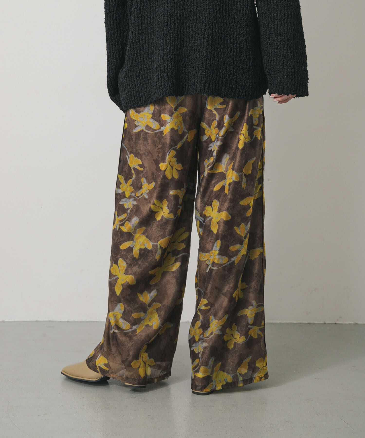 SENSE OF PLACE by URBAN RESEARCH「フラワープリントオーガンジーパンツ」|その他|