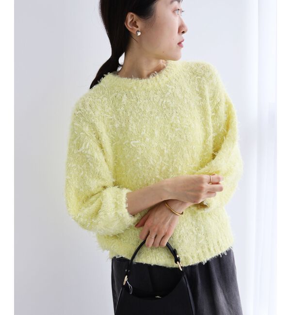 le.coeur blanc「チュール&times;フェザープルオーバー」|ニット・セーター|