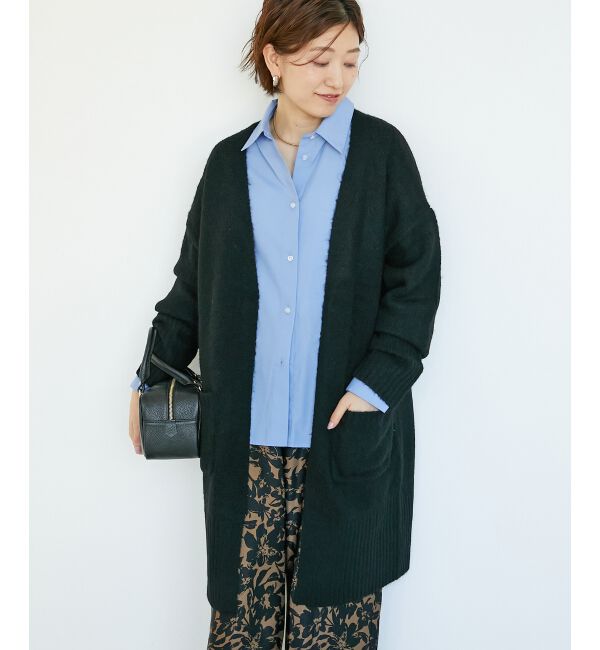  「《WEB限定アイテム》ニュアンスロングカーディガン」|カーディガン|