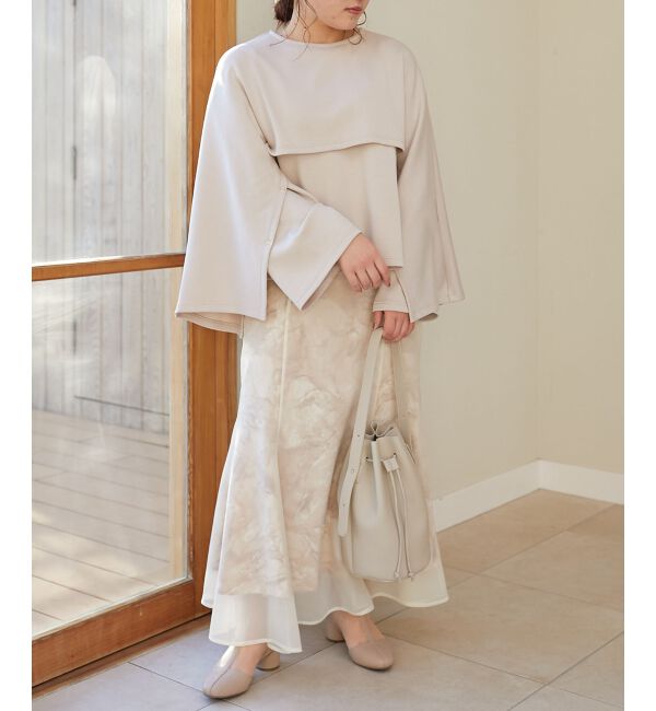 MAJESTICLEGON「シアーレイヤードマーメイドスカート」|スカート|