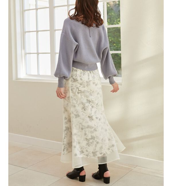 MAJESTICLEGON「シアーレイヤードマーメイドスカート」|スカート|