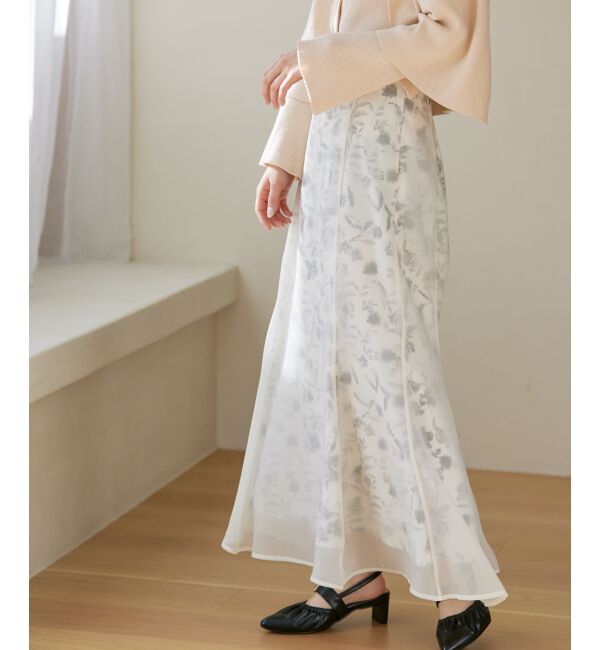 MAJESTICLEGON「シアーレイヤードマーメイドスカート」|スカート|