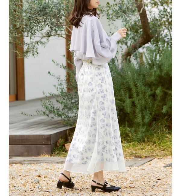 MAJESTICLEGON「シアーレイヤードマーメイドスカート」|スカート|