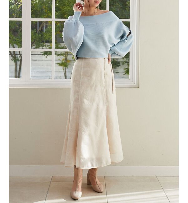 MAJESTICLEGON「フロッキーフラワーマーメイドスカート」|スカート|