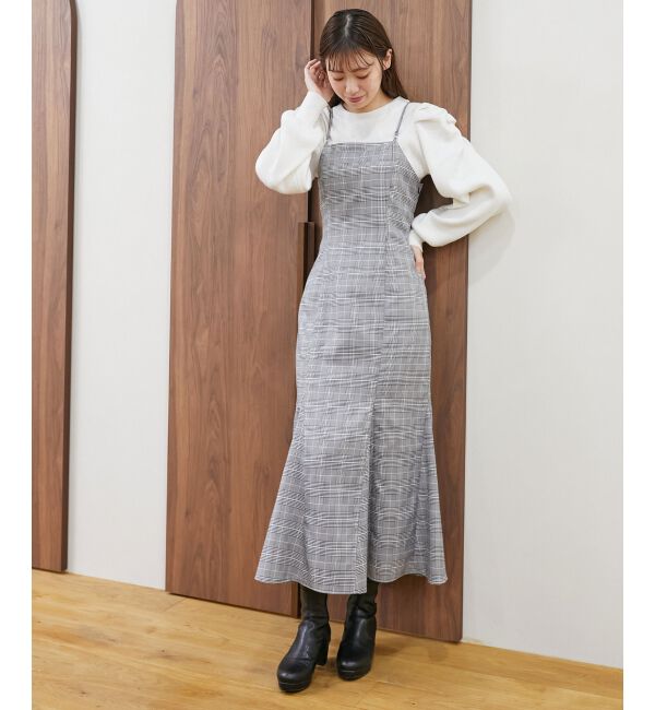 MAJESTICLEGON「☆2WAYパールキャミワンピース」|ワンピース|