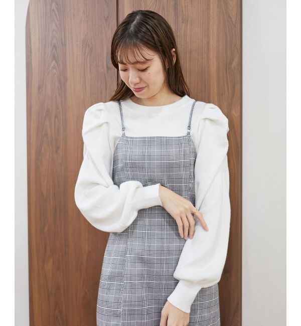 MAJESTICLEGON「☆2WAYパールキャミワンピース」|ワンピース|