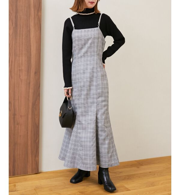 MAJESTICLEGON「☆2WAYパールキャミワンピース」|ワンピース|