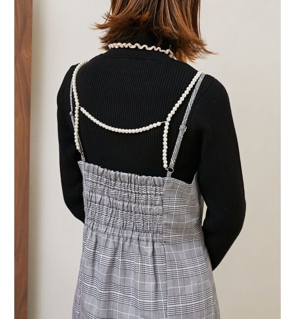 MAJESTICLEGON「☆2WAYパールキャミワンピース」|ワンピース|