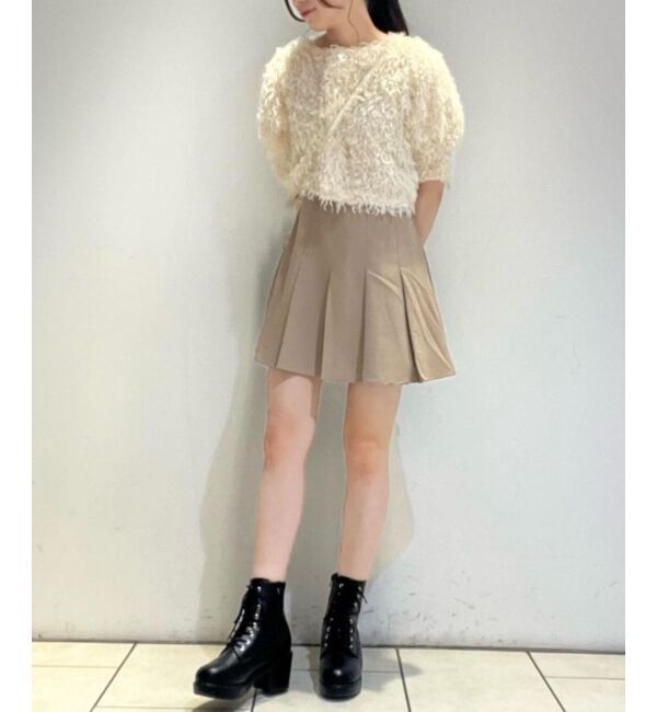 MAJESTICLEGON「フサフサプードルトップス」|Tシャツ・カットソー|