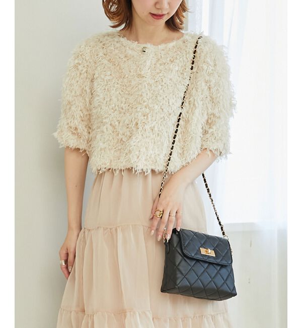 MAJESTICLEGON「フサフサプードルトップス」|Tシャツ・カットソー|