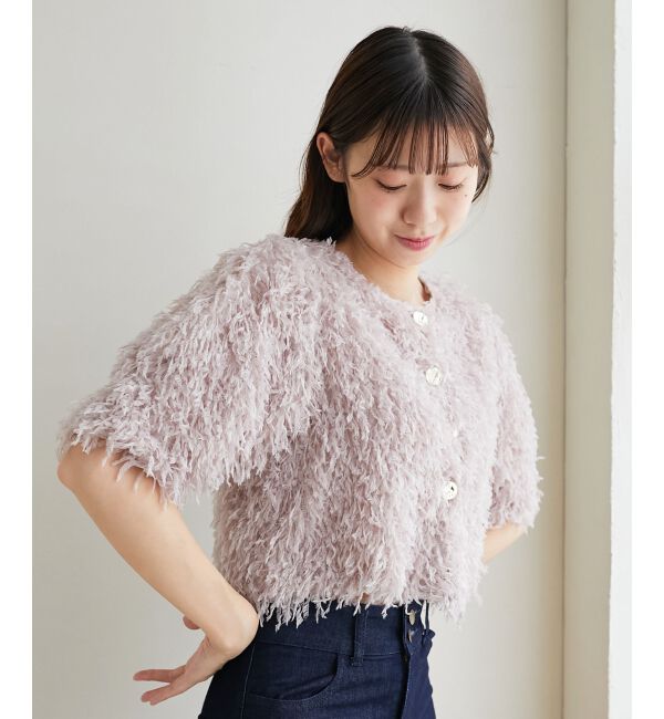 MAJESTICLEGON「フサフサプードルトップス」|Tシャツ・カットソー|ｸﾞﾚｰｼﾞｭ