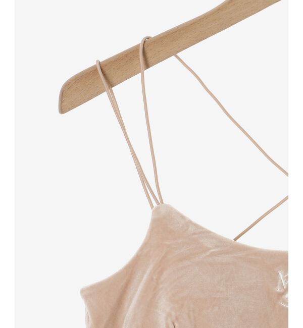 MAJESTICLEGON「キャミセットベロアカーディガン」|カーディガン|