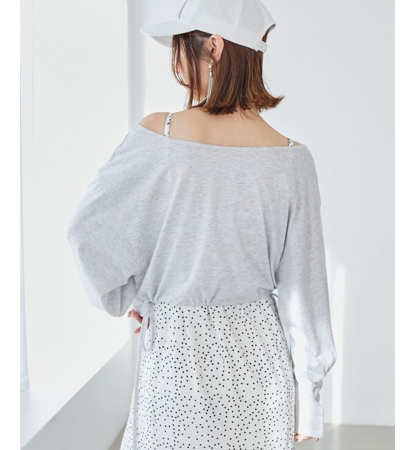 MAJESTICLEGON「ロゴワンショルトップス」|Tシャツ・カットソー|