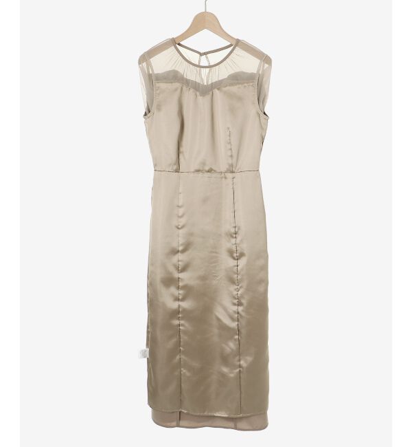 MAJESTICLEGON「ドレープチュール切替ドレス」|ドレス|