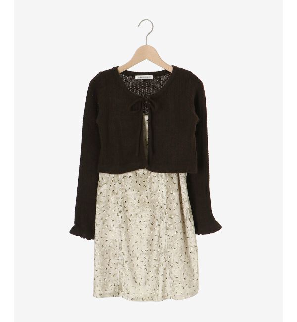 MAJESTICLEGON「カーデセットミニキャミワンピース」|ワンピース|