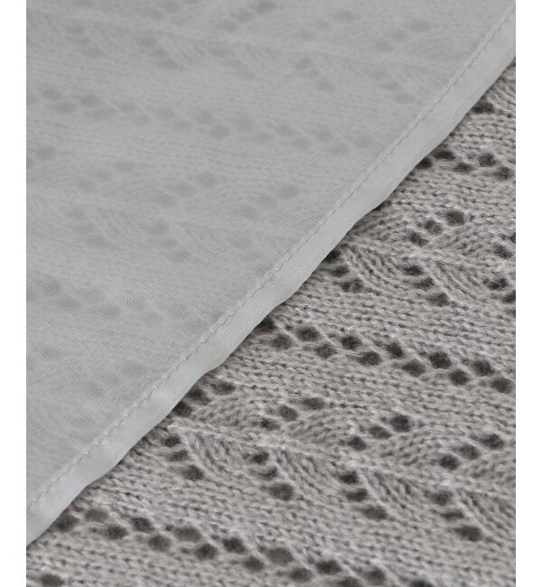 MAJESTICLEGON「2WAY肩リボン透かしニット」|ニット・セーター|