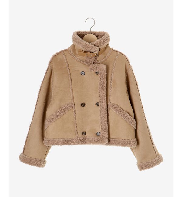 MAJESTICLEGON「もこもこボアショートジャケット」|その他|