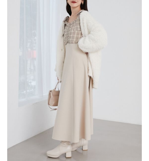  「2way肩リボンドッキングワンピ」|ワンピース|