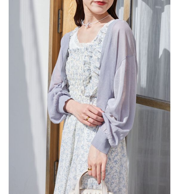  「フリルショルダーレースアップワンピ」|ワンピース|