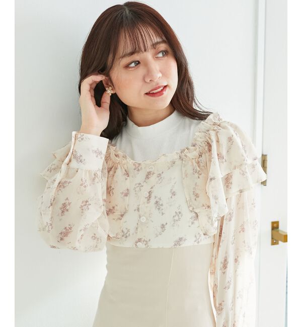 MAJESTICLEGON「ウエストきゅっとオフショルワンピ」|ワンピース|