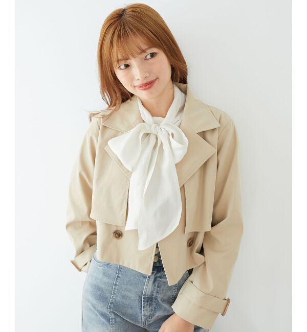 MAJESTICLEGON「バリエボウタイブラウス」|シャツ・ブラウス|