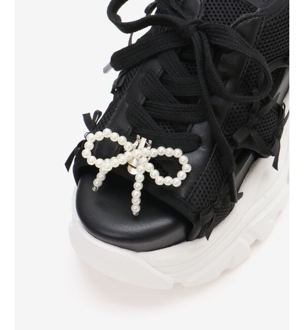  「2WAYデコリボンスポサン」|サンダル|