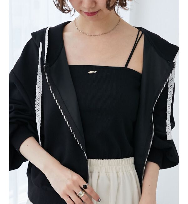  「カップ付きキャミソール」|キャミソール|