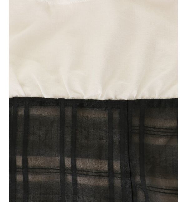  「ウエストきゅっとリボンワンピース」|ワンピース|