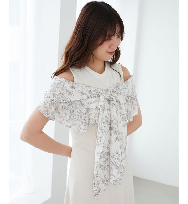  「ウエストきゅっとリボンワンピース」|ワンピース|