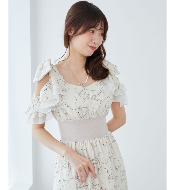  「&infin;フリルリボンコルセットワンピース」|ワンピース|