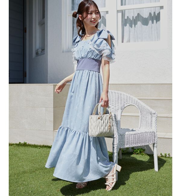  「&infin;フリルリボンコルセットワンピース」|ワンピース|