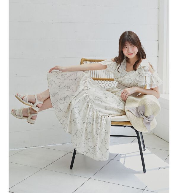  「&infin;フリルリボンコルセットワンピース」|ワンピース|