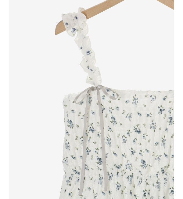  「カットレースリボンキャミソール」|キャミソール|