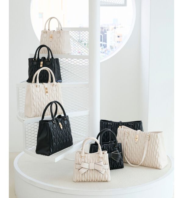  「クラシカルスクエアトートバッグ」|トートバッグ|