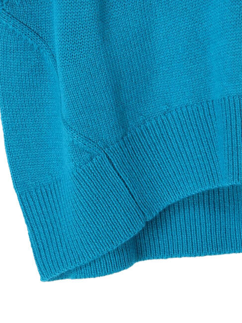 earth music&ecology「ガーターカラー天竺ニットベスト」|ベスト・ジレ|